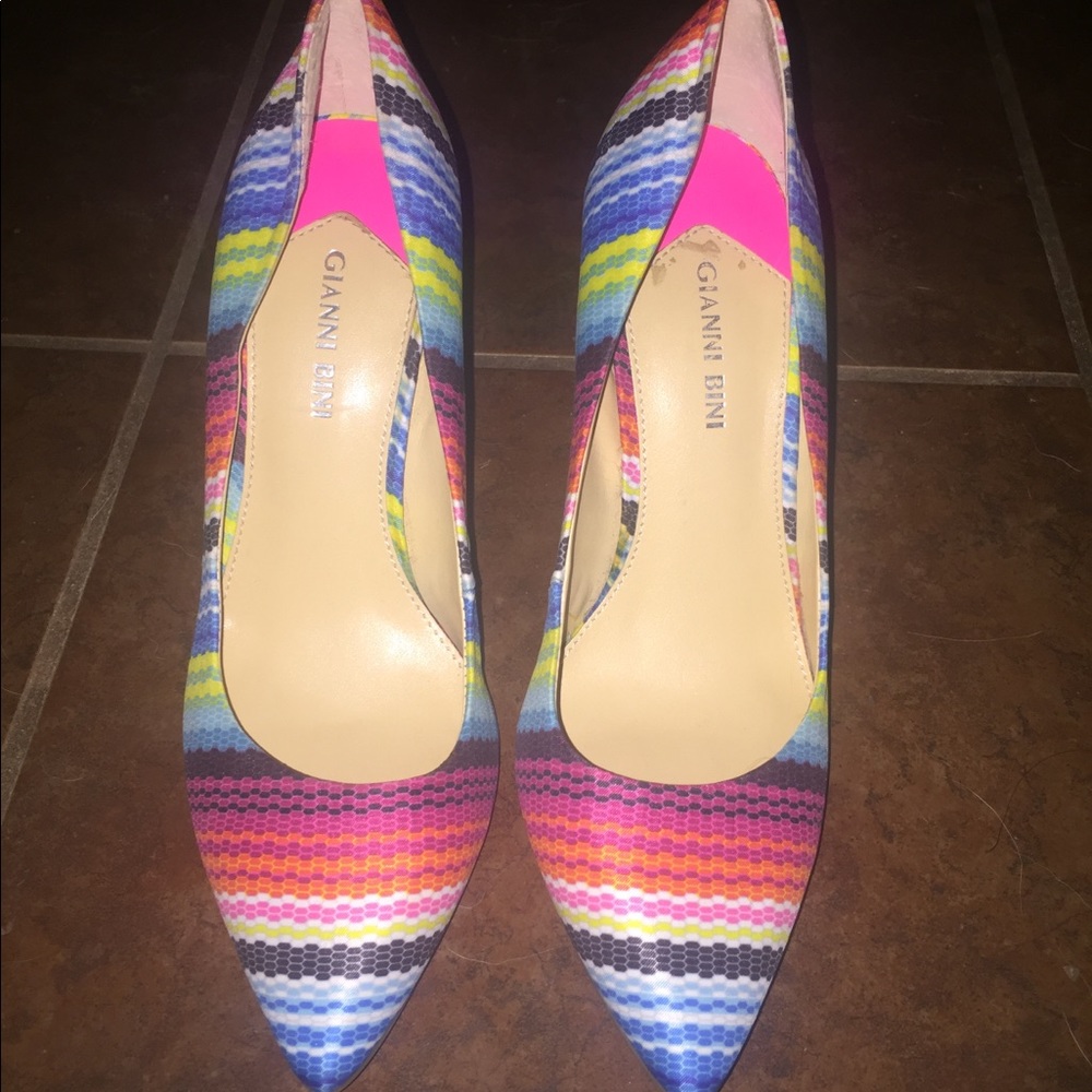 Gianni Bini Colorful High Heels